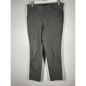 Everlane Uniform Pants Mens 29x30 Gray Chino Straight Leg Casual Flat Front